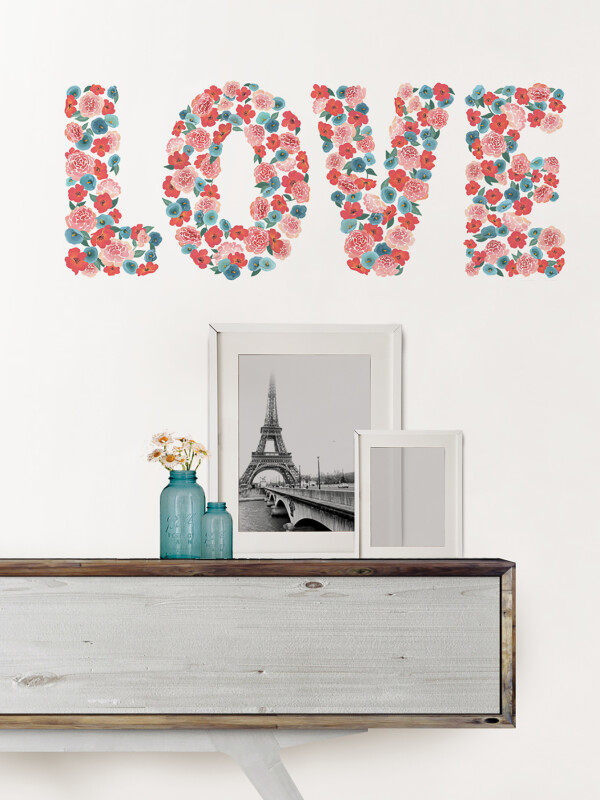 WALLPOPS LOVE WALL QUOTE N/A