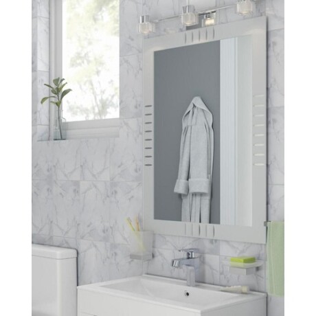 Espejo de baño Sensi D' Acqua 60x80cm Gris Gris,Gris