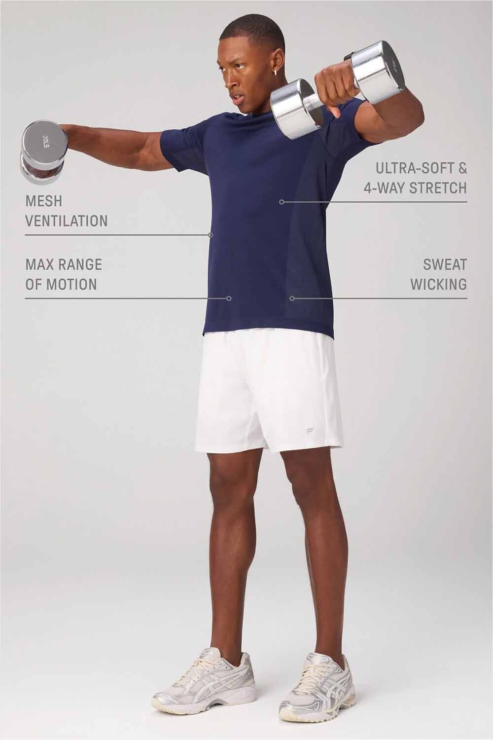 Polo The Training Day Tee Hombre Deep Navy