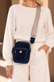 Pocket vip Azul gamuza