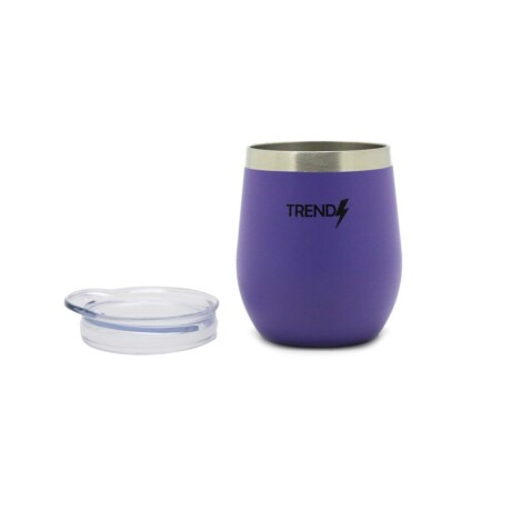 Mate con Tapa Trendy 280ML VIOLETA