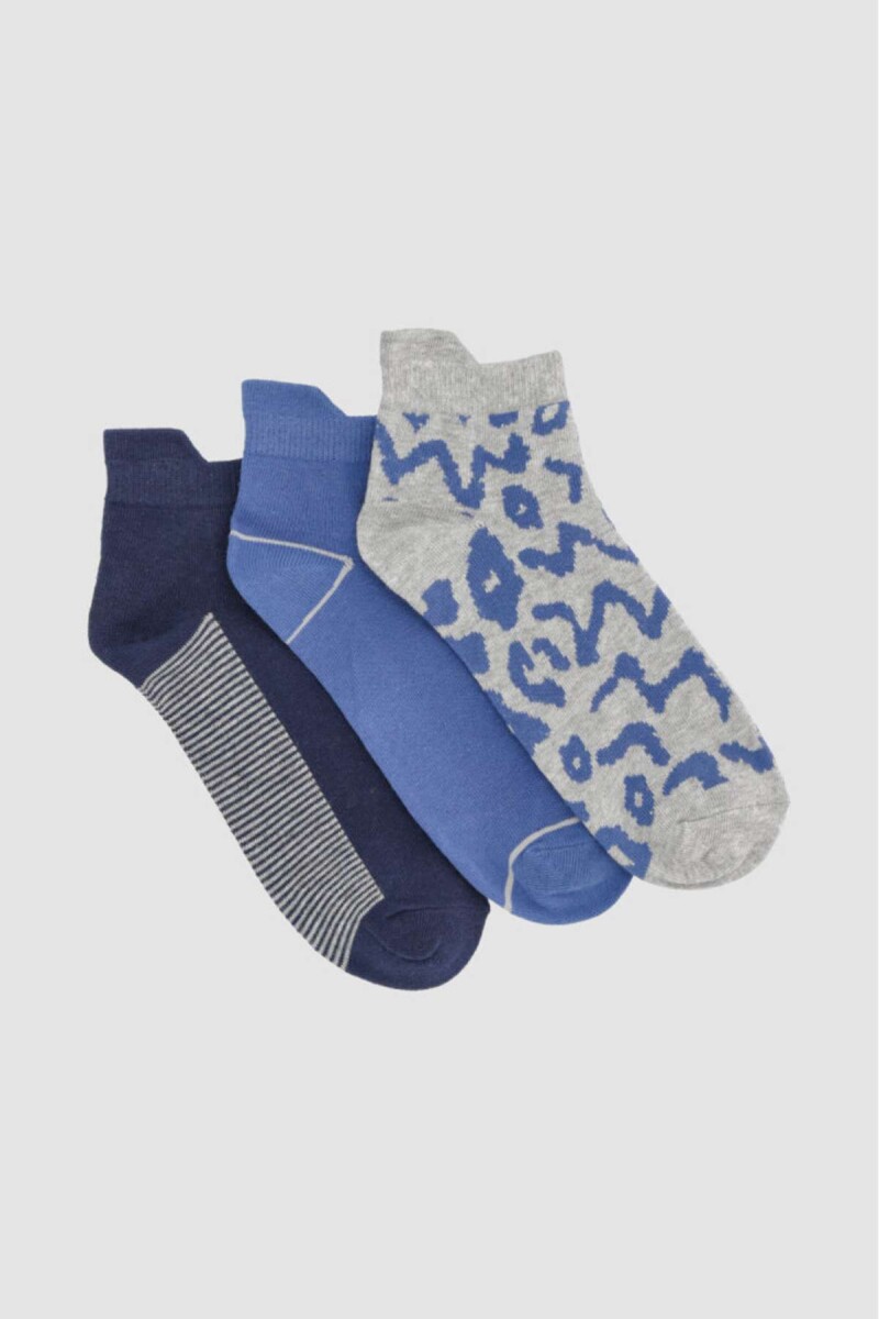 Pack x3 deportiva microfibra con diseño - Variante 39 