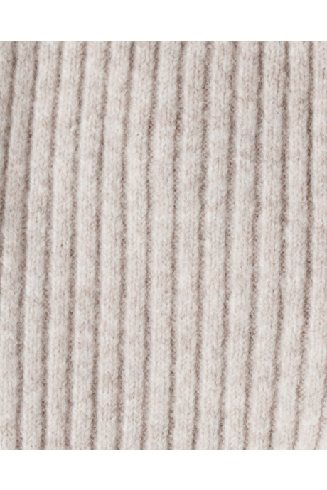 Pantalón de punto acanalado Sin color