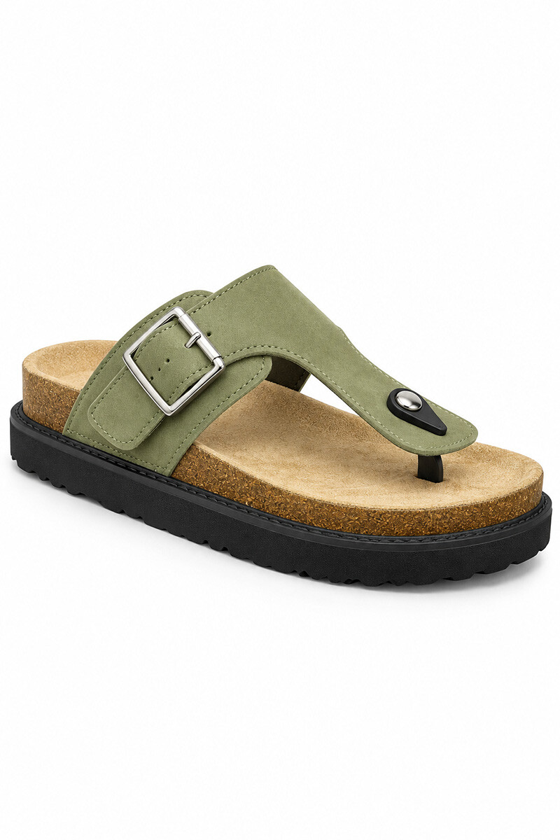 SANDALIA BETTINA SUPER OJOTA BT106 Gris