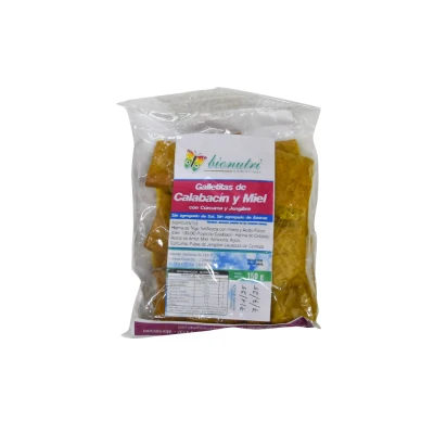 Galletas De Calabacín Y Miel Sin Sal Y Sin Azúcar Bionutri Galletas Calabacin Y Miel S/s