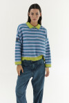 Sweater Boxy Petróleo