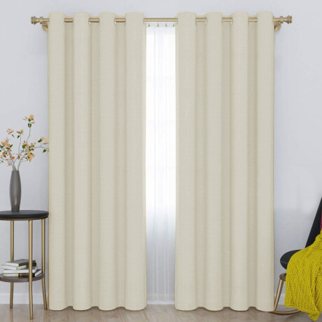 Cortina Blackout 140x230 Cm No Pasa Luz Living Dormitorio Gris Ceniza