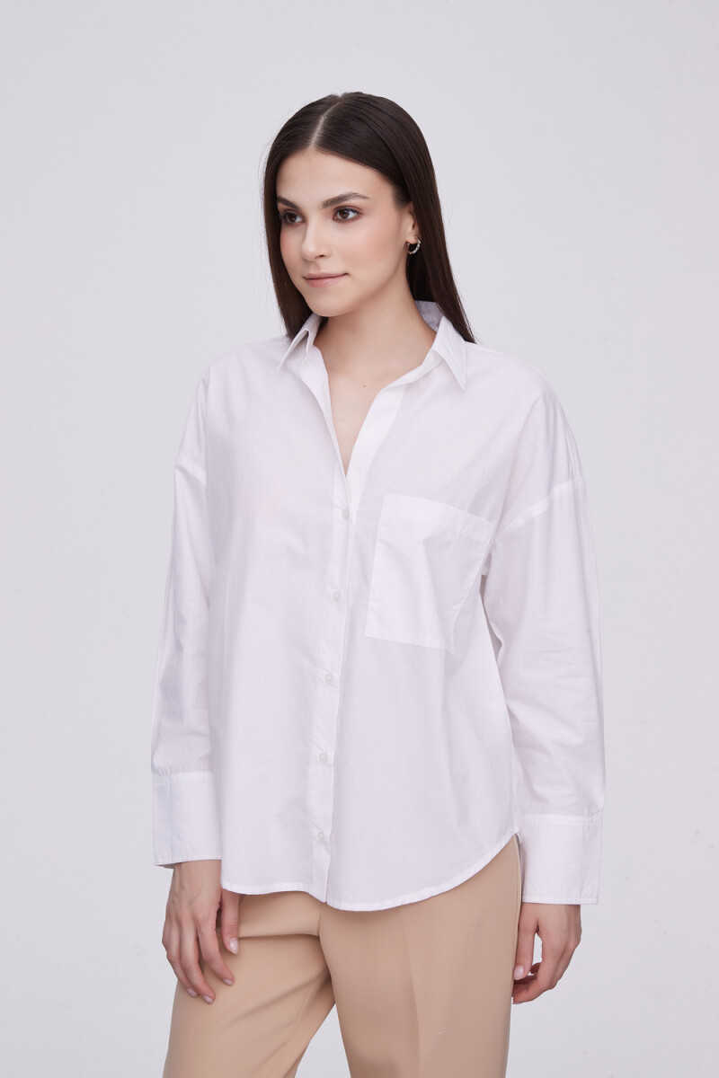 Camisa Tunnis - Blanco 