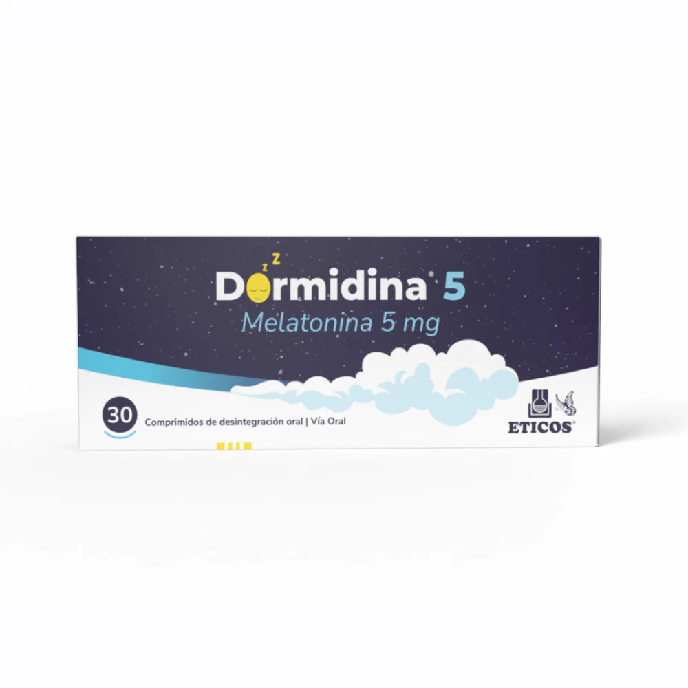 DORMIDINA 5 MG CJ X 30 COMP. REC.
