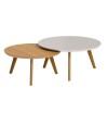Mesa de Centro Classic Li­nea Manhattan Blanco/Natural