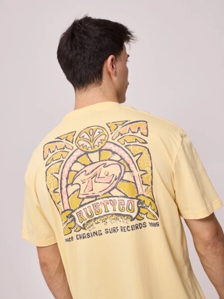 T-SHIRT RUSTY MUNKE AMARILLO