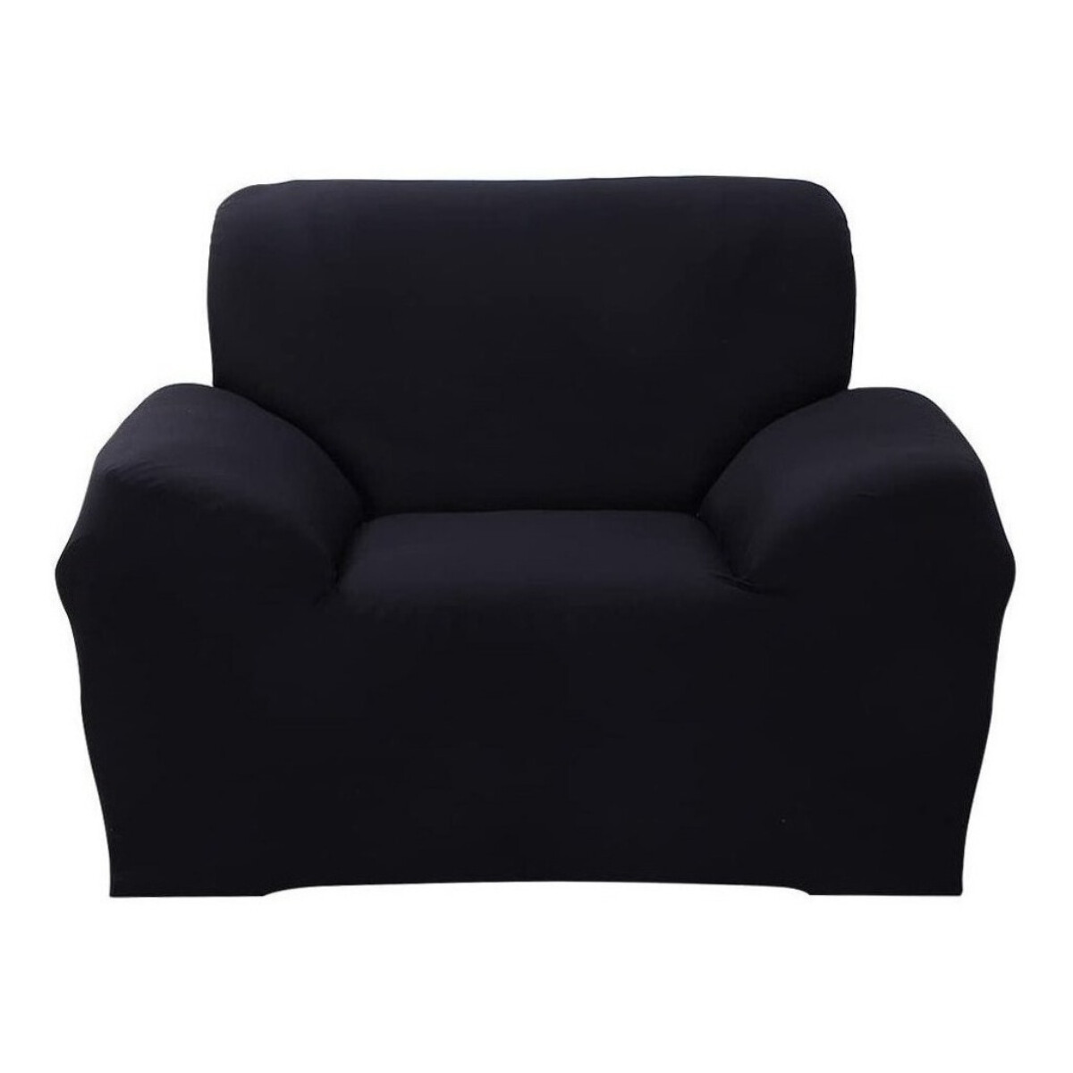 Cubre Sofa Elastico Elastizado Funda 1 Cuerpo Plaza - Variante Color Negro 