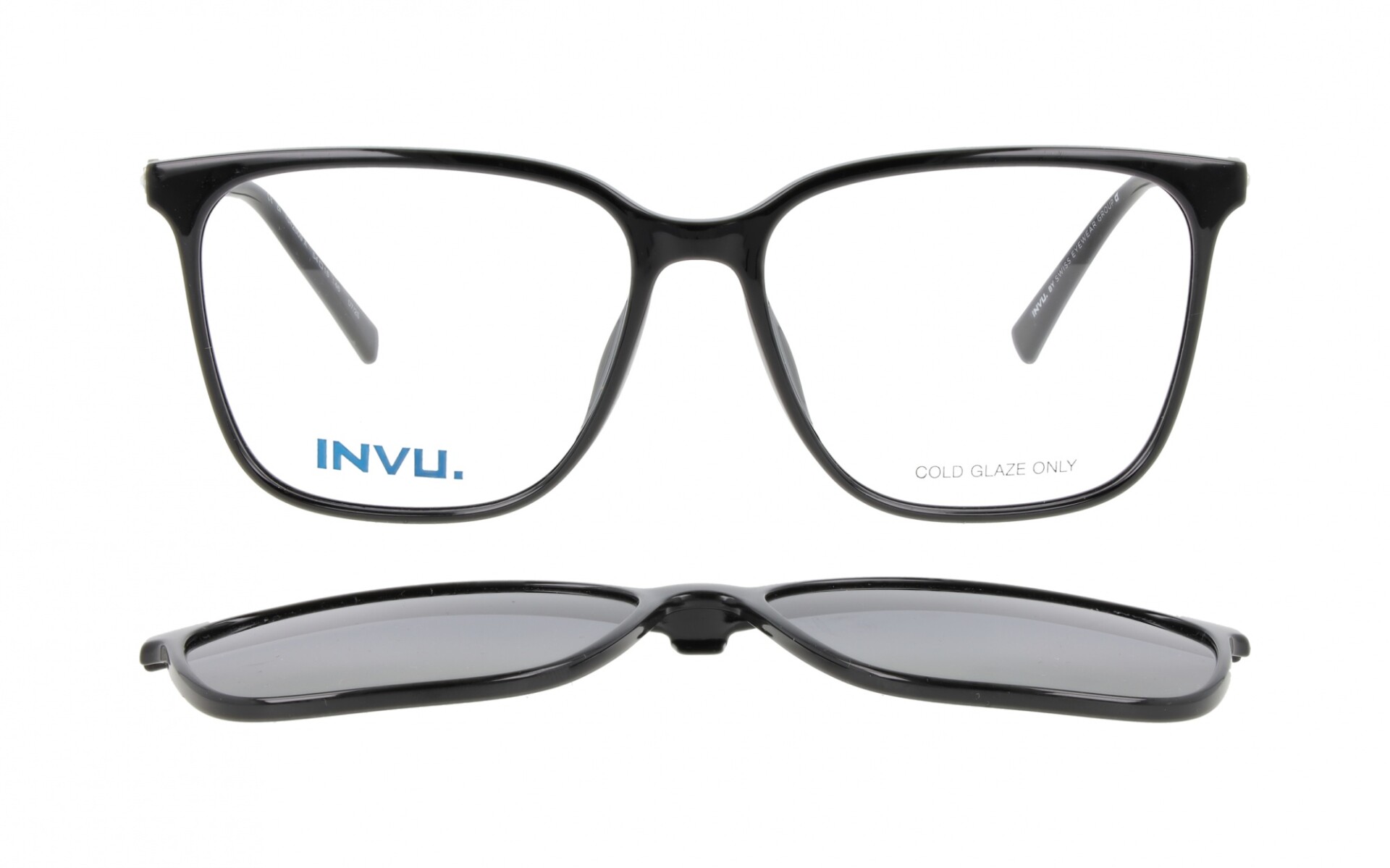 INVU Clip-On 42509A col Black/Gold polarizado 