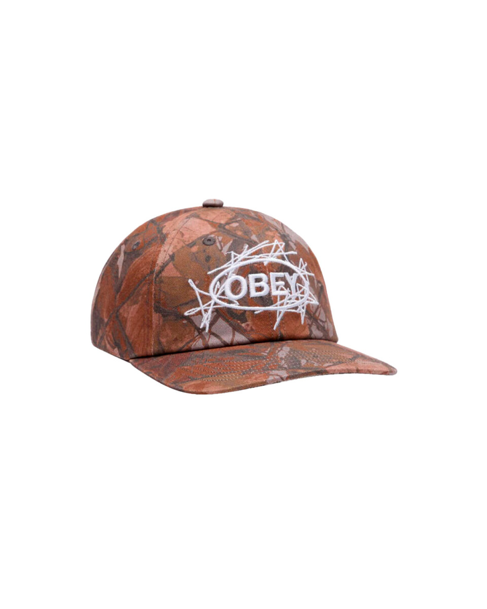 OBEY DUSTER 6 PANEL VELCRO BK 
