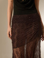 Falda Tairel Chocolate