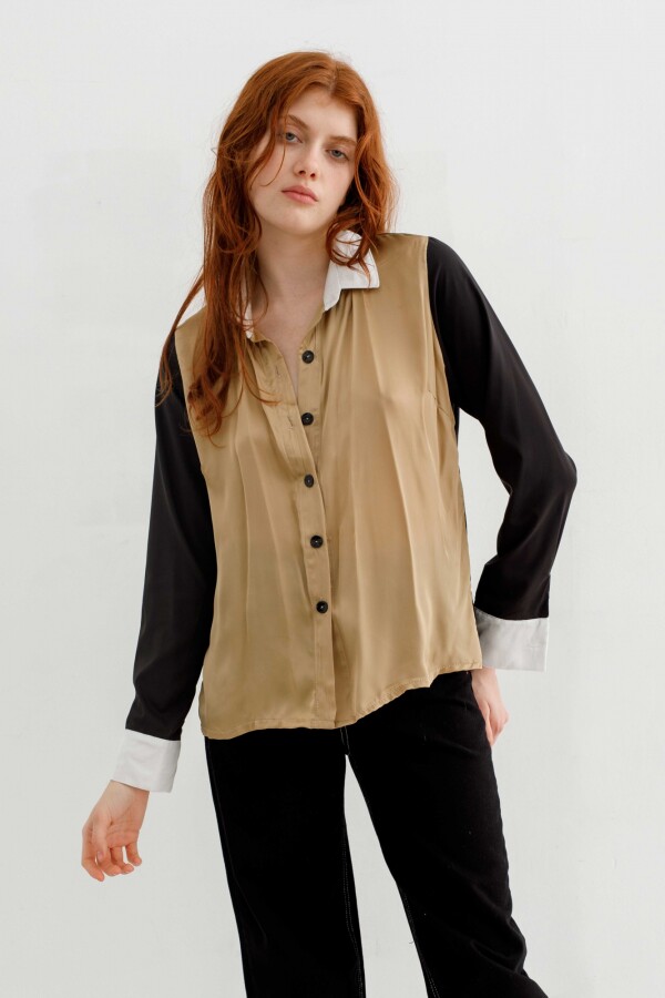 Camisa Monclo beige