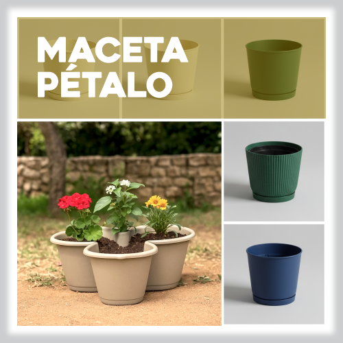 Maceta Pétalo