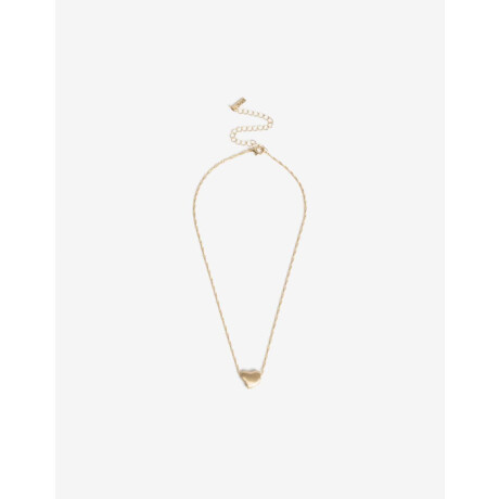 Collar Con Dije Inicial Letra ''c'' Dorado