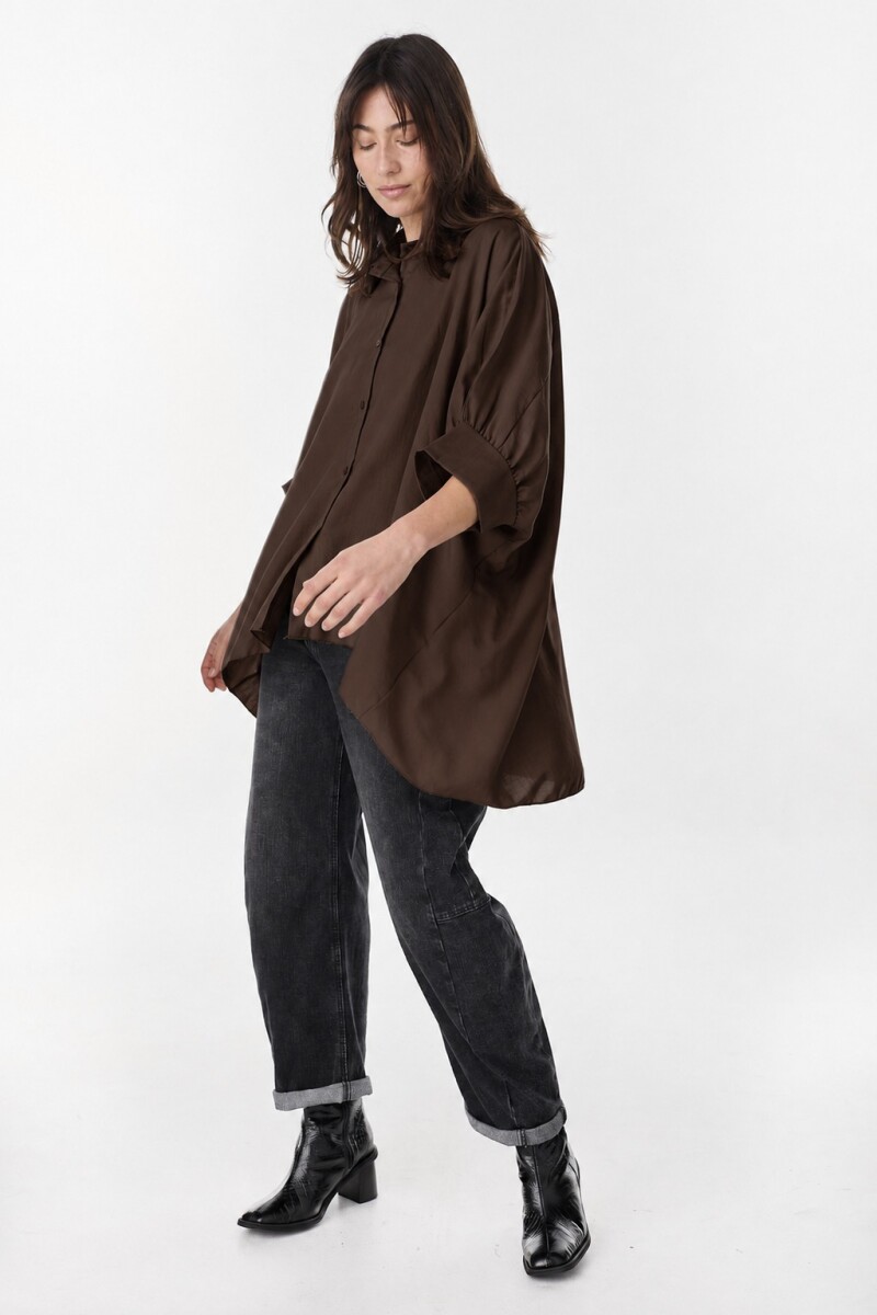 Camisa Maia Marron