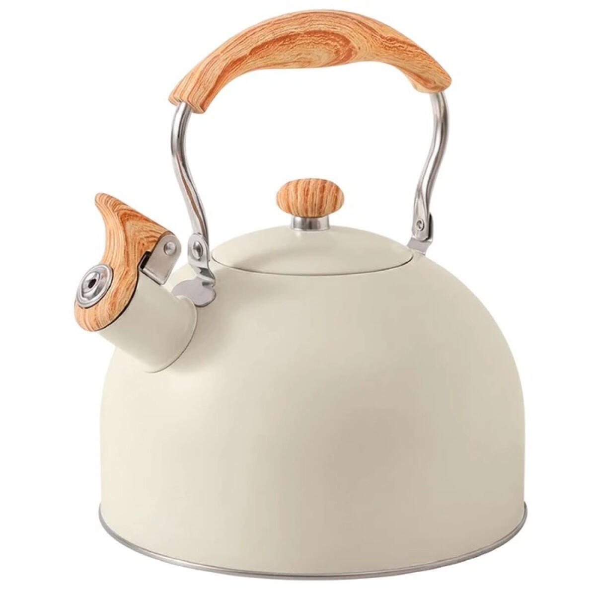 Pava Caldera Sonifer 2.5l Silbato Acero Inoxidable Inducción - Blanco 