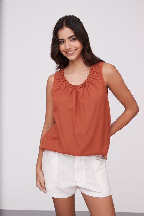 Musculosa Calvagh Terracota