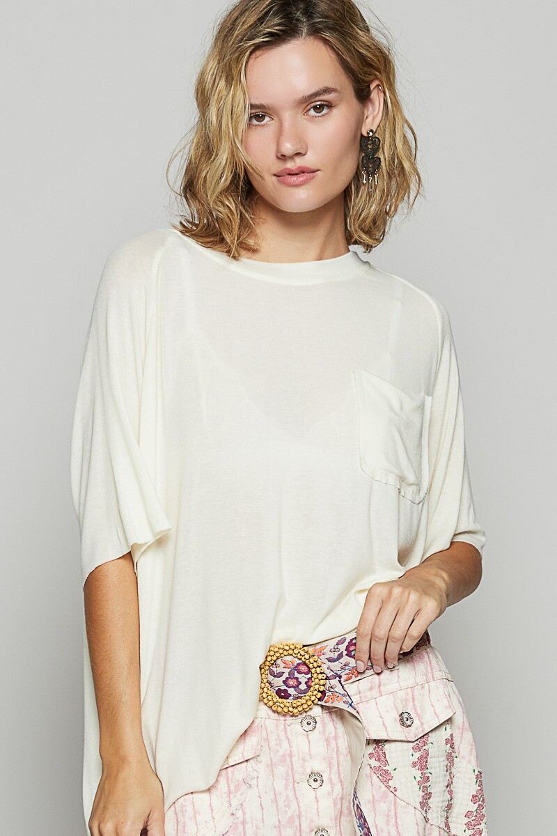 BLUSA Crema