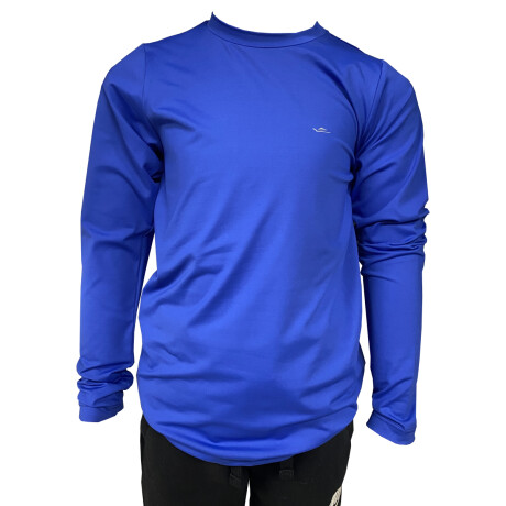 Remera Elite Termica Niño Azul S/C
