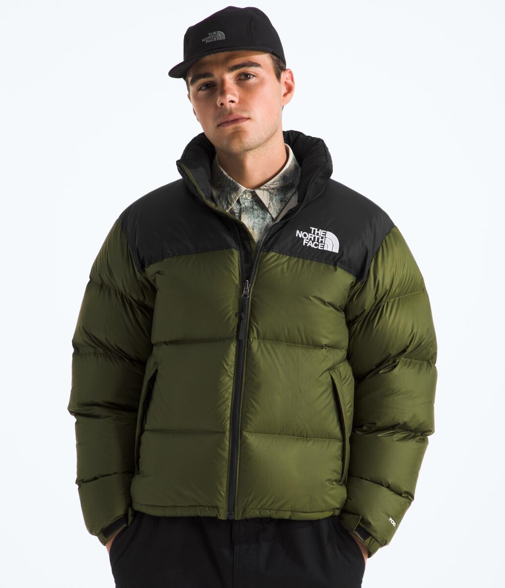 Campera de Pluma 1996 Nuptse hombre - Woodland Green/tnf Blac 
