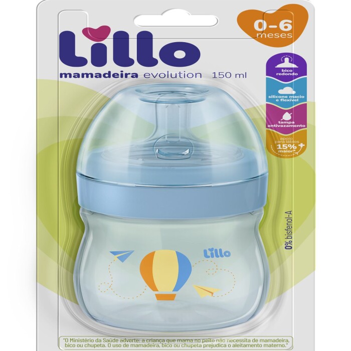 LILLO BIB SUPER EVO 1ER PASOS AZ 240 ML. única