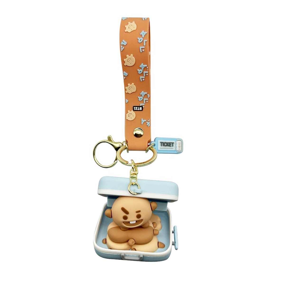 Llavero 3D BT21 - Shooky 