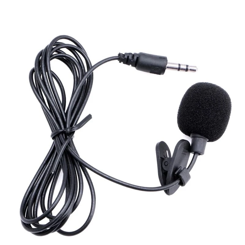 Microfono Solapero Con Clip Jack 3.5 Celular Laptop Pc Microfono Solapero Con Clip Jack 3.5 Celular Laptop Pc