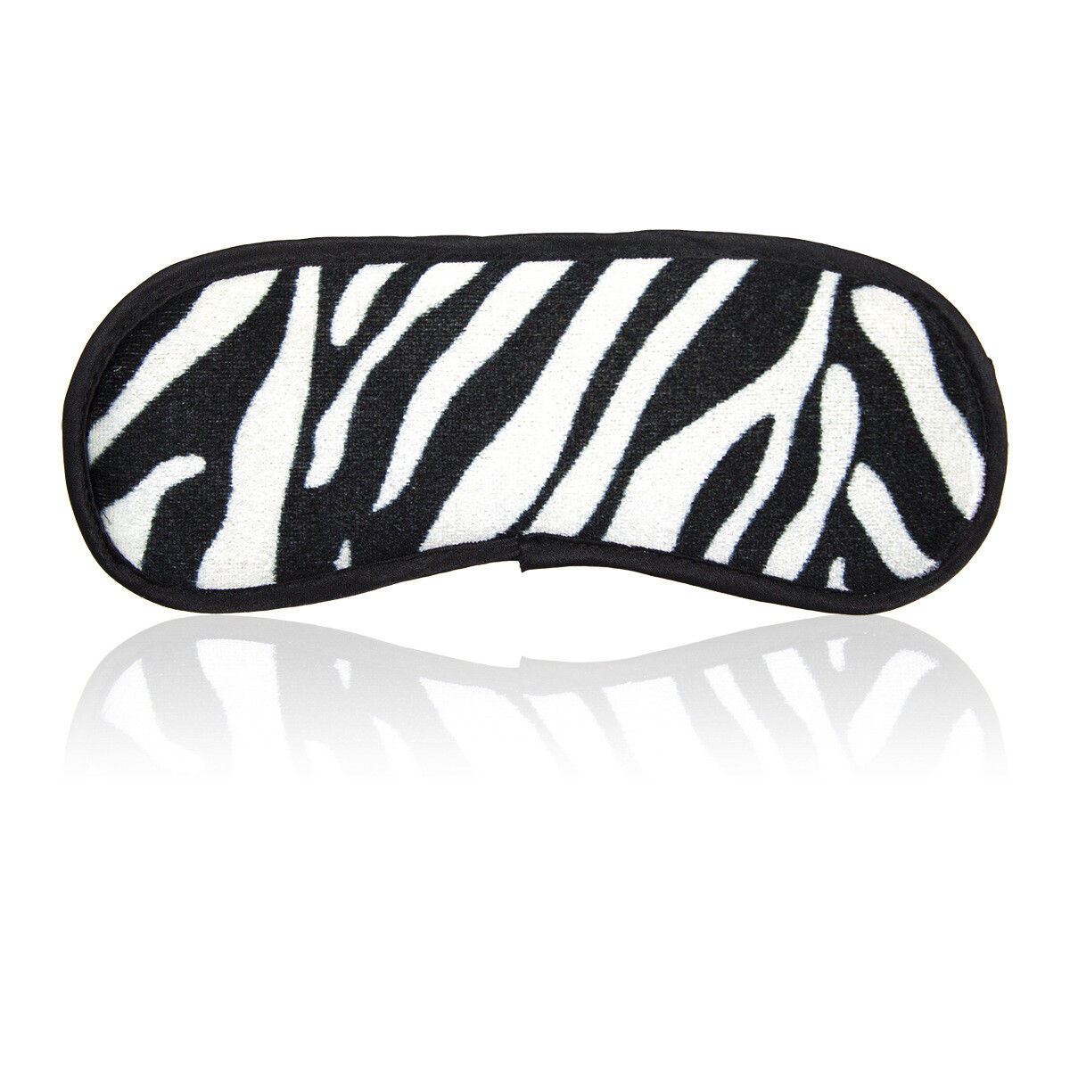 Antifaz Ciego Suave - Animal Print Negro 