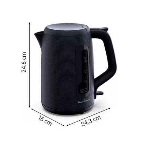 Hervidora Moulinex Morning 1.7 Litros Negro Hervidora Moulinex Morning 1.7 Litros Negro