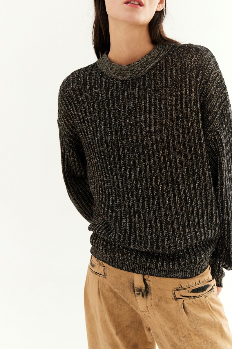 Sweater Steel Negro