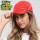 Gorro Con Visera Dama Reebok Entrenamiento One Series Coral