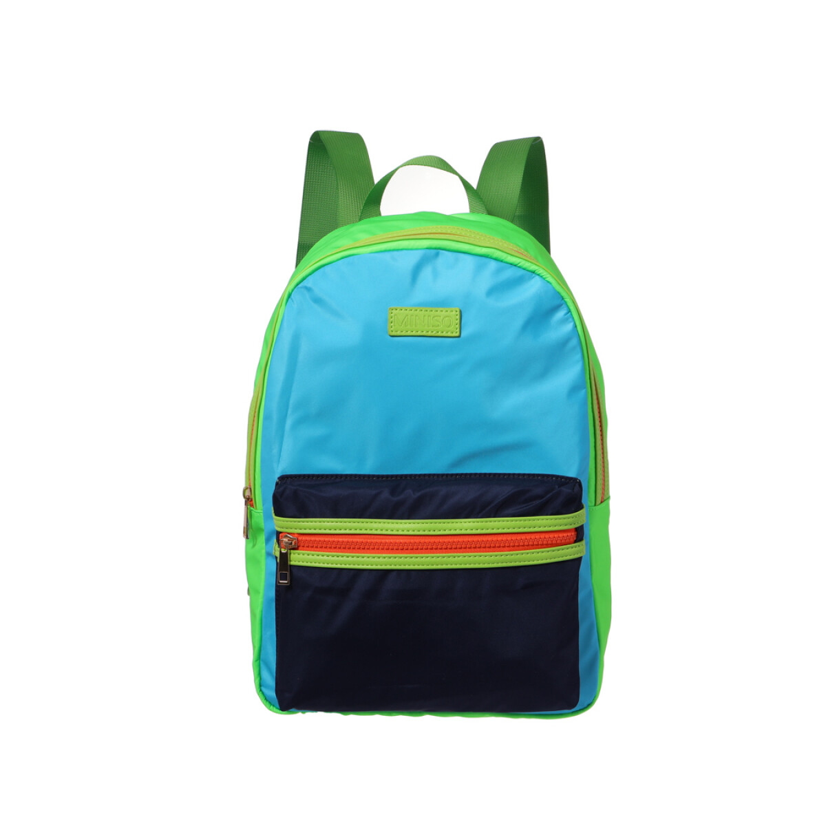 Mochila multicolor - celeste 