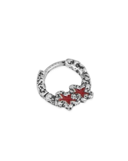 TwoJeys Caravanas Melted Stars Roja TwoJeys Caravanas Melted Stars Roja