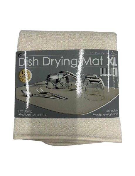 ESCURRE MAT VAJILLA MICROFIBRA 40x60 BLANCO ESCURRE MAT VAJILLA MICROFIBRA 40x60 BLANCO