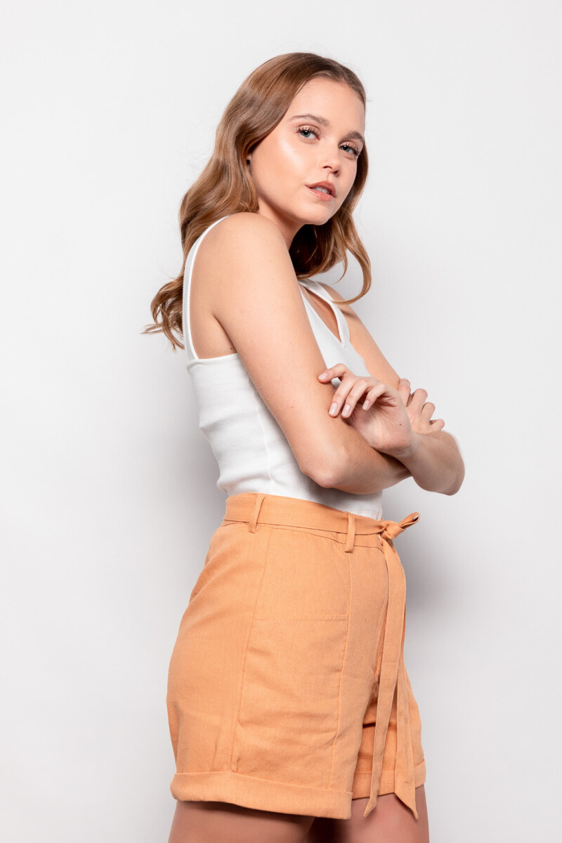 SHORT ELVIRA Siena Terroso
