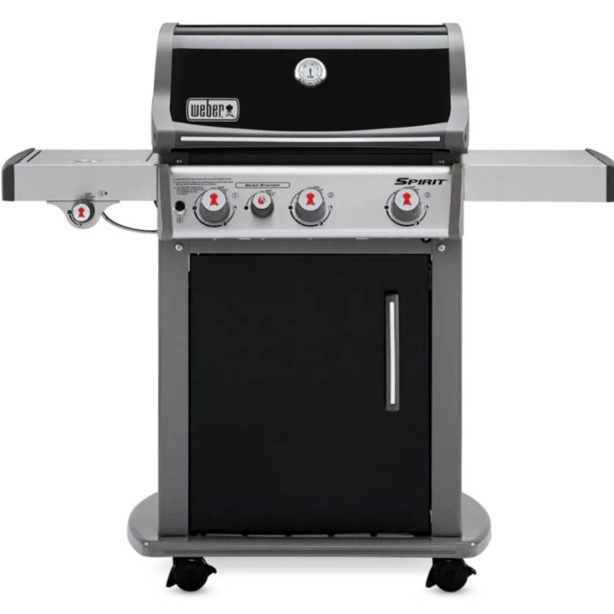 Barbacoa Weber Spirit a gas E330 - Negro Y Acero 