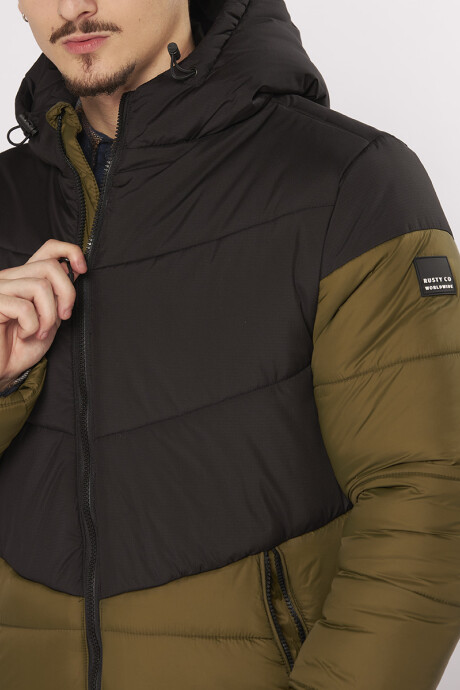 CAMPERA JUANCA RUSTY Militar