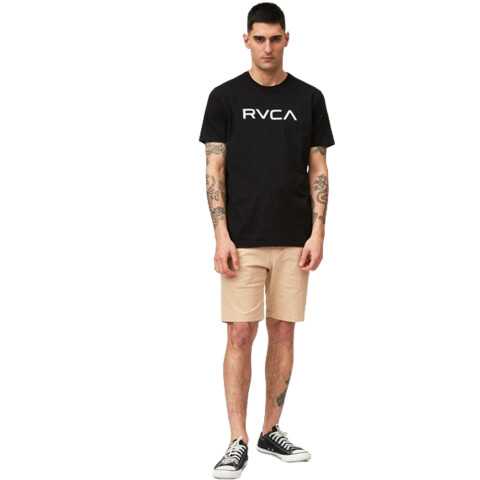 REMERA MID RVCA Black