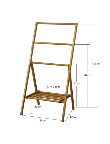 DESPOJADOR DE BAMBOO 54x47x105CM OSCURO DESPOJADOR DE BAMBOO 54x47x105CM OSCURO