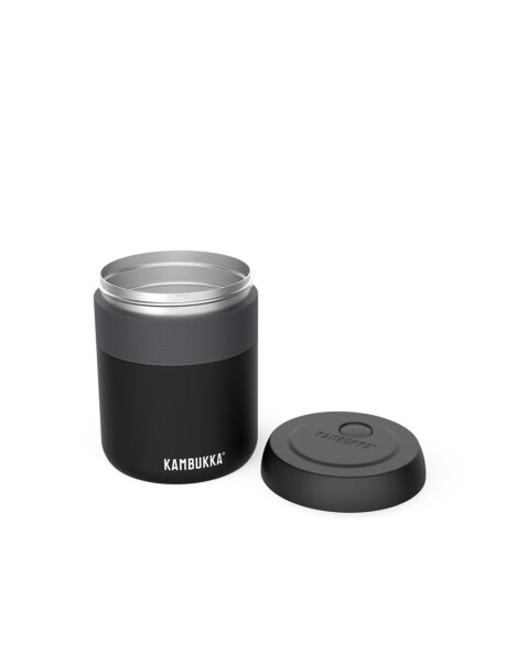 VIANDA TERMICA BORA 600ML AC.INOX NEGRO KAMBUKKA VIANDA TERMICA BORA 600ML AC.INOX NEGRO KAMBUKKA