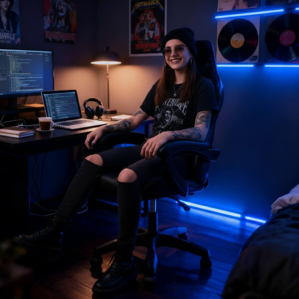 Silla Gamer Ergonomica Escritorio Reclinable Soporta 200kg Imback Negro Silla Gamer Ergonomica Escritorio Reclinable Soporta 200kg Imback Negro