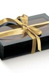 Caja bombones + division + visor 14,5x7,5x3,5 cm. - PELLE NERO Caja bombones + division + visor 14,5x7,5x3,5 cm. - PELLE NERO