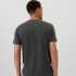 V-FRCH EVERYDAY SOFT MICRO LOGO CREW CHARCOAL HEATHER