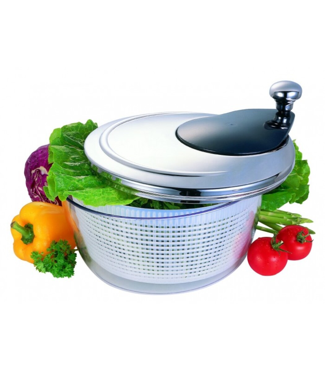 Centrifugadora de Verduras de Acrílico 4 Litros 
