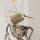 Brassy Bag Print Chocolate / Blanco
