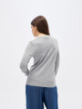Sweater Tiral Gris Melange Medio